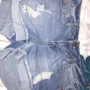 Jean shorts